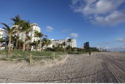 Photo Textures of Background Miami Beach